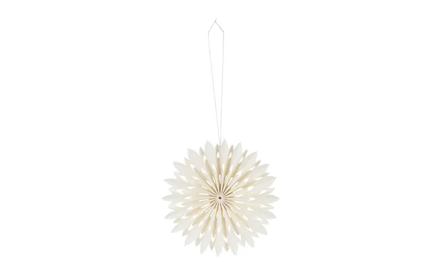 Watt & Veke Flake Christmas Decoration Ø10 Cm White