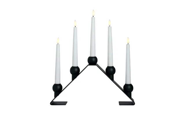 Watt & Veke Luna Advent Candle Black