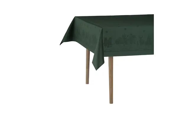 Wik & Walsøe Julemorgen Tablecloth Green - 140x240 Cm