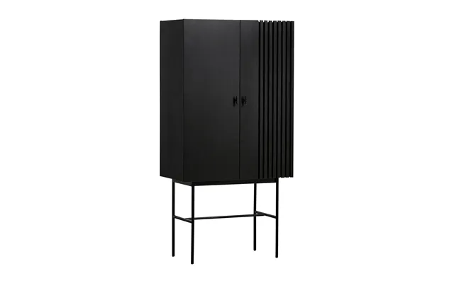 Woud Array Cabinet. 80 Cm Blackpainted Oak