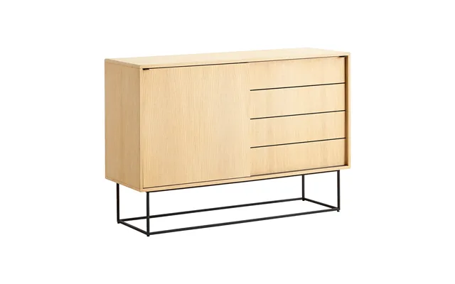 Woud Virka Side Table - High 120 Cm Oak