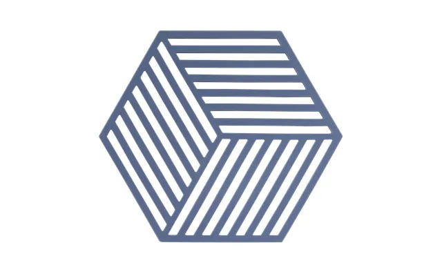 Zone Denmark Table Mat Denim Hexagon