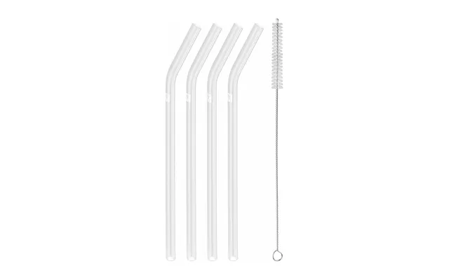 Zwilling Zwilling Sorrento Straws With Bend 4-pack Clear