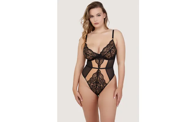 Ariana Black Lace Underwired Body 36f