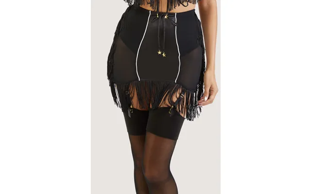 Billie Western Cowboy Fringe Girdle Uk 8 Bettie Page Lingerie