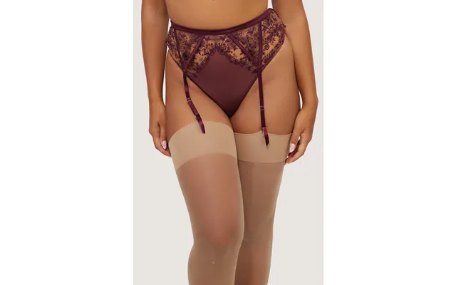 Cassia Wine Custom Embroidery Suspender 16