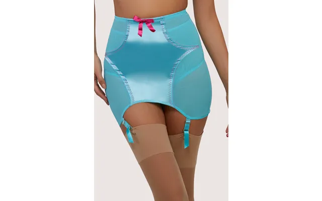 Cleo Contrast Stitch Mesh Retro Girdle 10