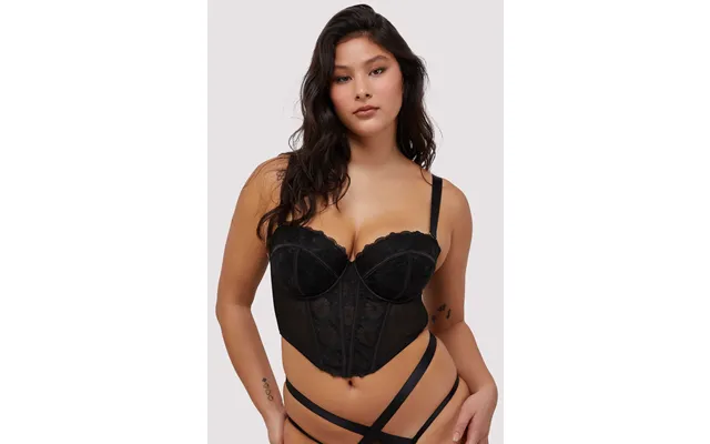 Daisy Embroidery Strapless Bustier 32ff