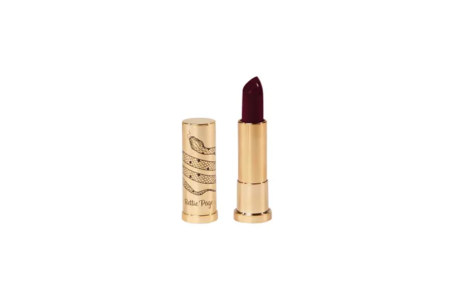Dark Berry Red Klaw Moisturising High Pigment Satin Lipstick Bettie Page Lingerie