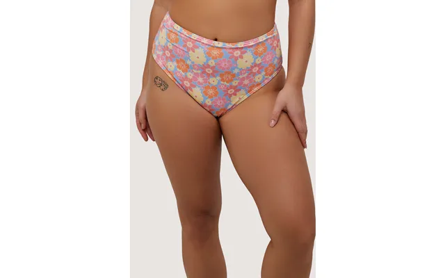Floral High Waisted Bikini Bottom Uk 18