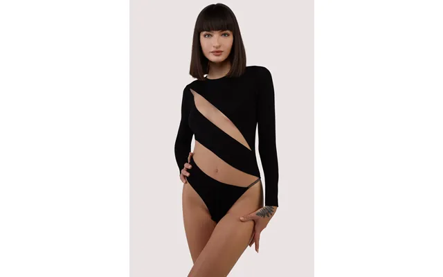 Jasi Sheer Panelled Thong Body 10 product image