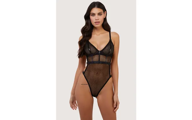 Selena Extreme Black High Leg Fishnet Body 14 product image