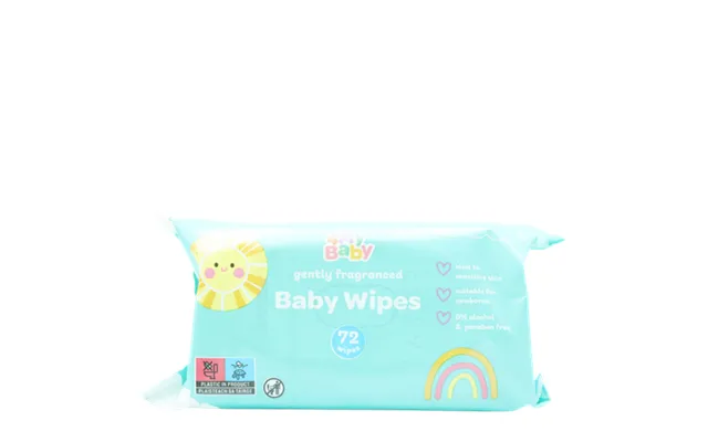 4mybaby Gently Fragranced Baby Wipes - 72 Pcs