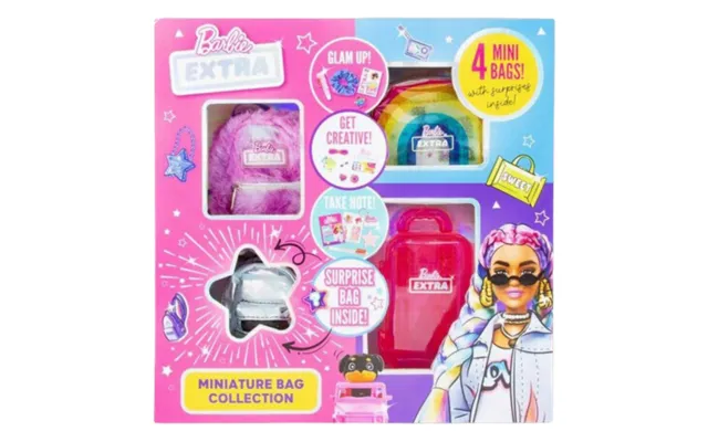 Barbie Extra Mini Bag Collection 4 Pcs
