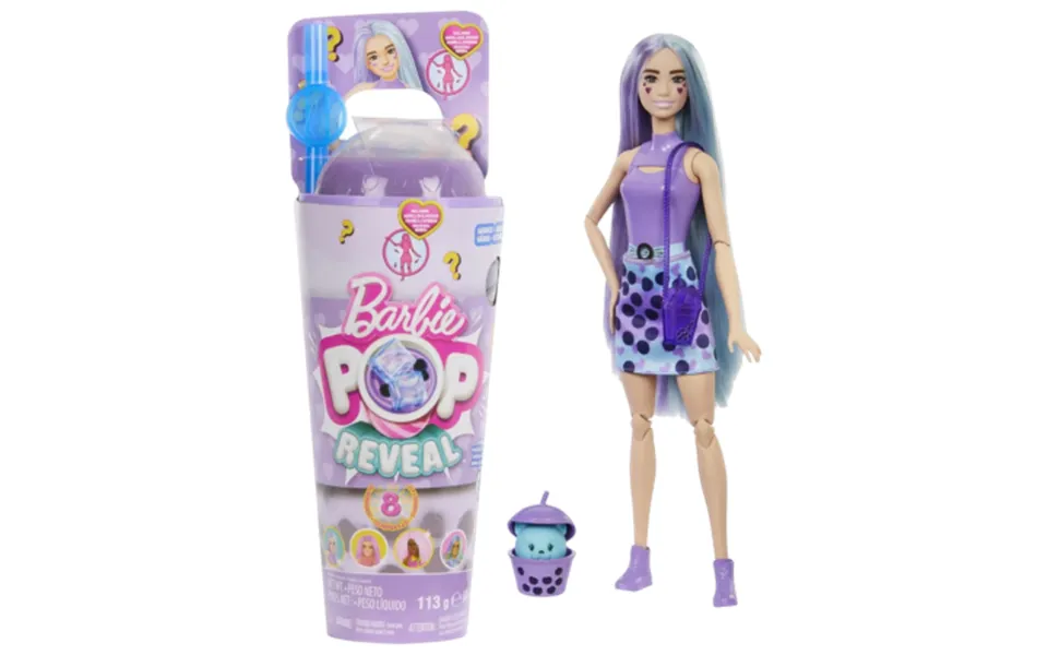 Barbie Pop Reveal Bubble Tea Series Green Tea