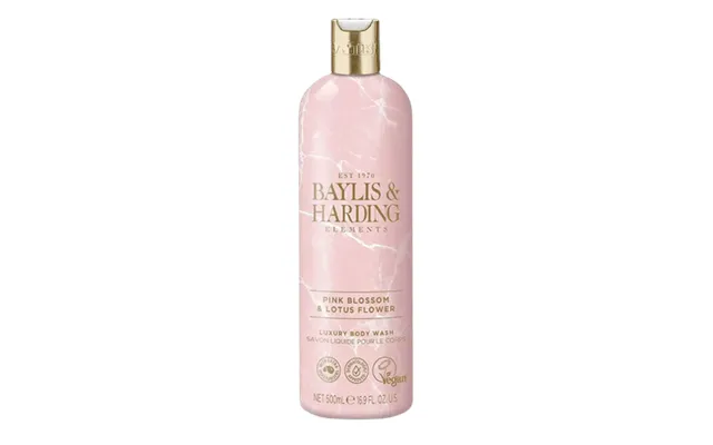 Baylis & Harding Elements Pink Blossom & Lotus Flower Luxury Body Wash - 500 Ml