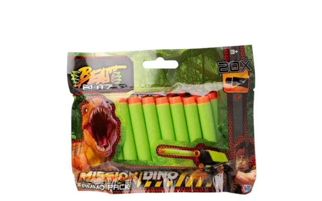 Beast Blitz Mission Dino Ammo Pack 20 Darts