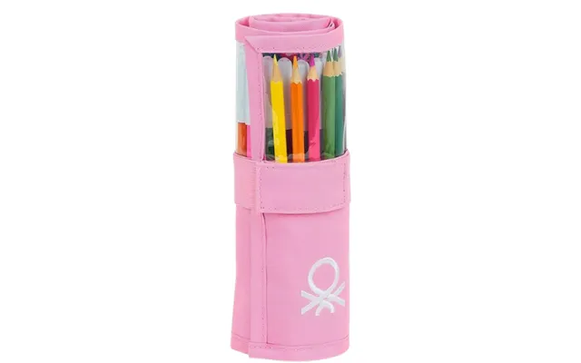 Benetton Blooming Roll-up Pencil Case - 27 Pieces