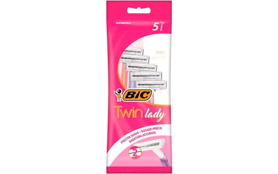 Bic Twin Lady Razors - 5 Pcs