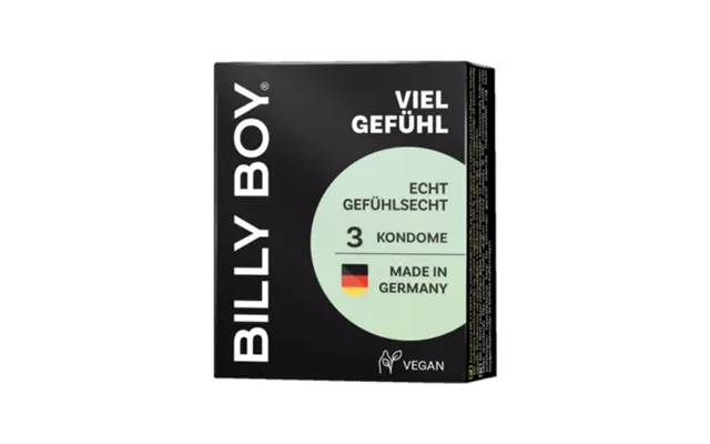 Billy Boy Big Feeling Condoms - 3 Pcs