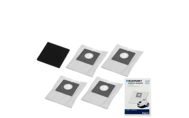 Blaupunkt Acc042 Vacuum Bags & Filter - 5 Pieces