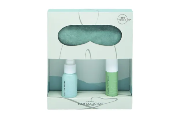 Body Collection England Pillow Spray & Pulse Point Balm Vintage Relax Gift Set