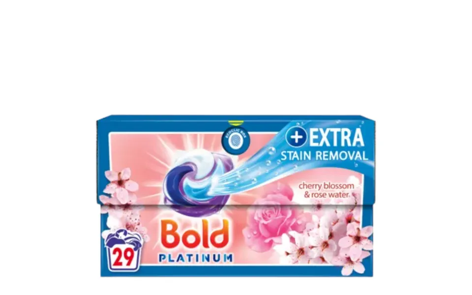 Bold All In 1 Platinum Cherry Blossom Washing Tabs - 29 Pcs