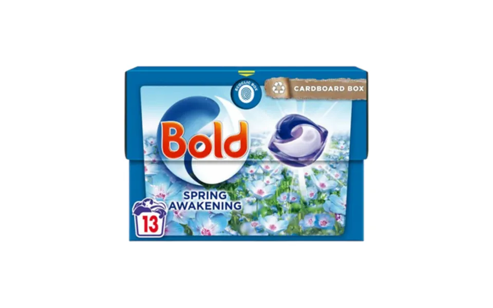Bold All In 1 Spring Awakening Washing Tabs - 13 Pcs