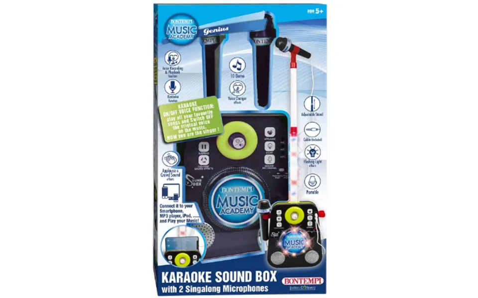 Bontempi Karaoke Sound Box W. 2 Singalong Microphones