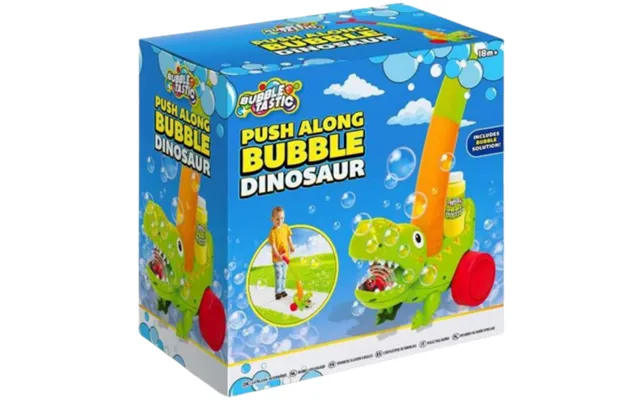 Bubble Tastic Push Along Dinosaur Bubble Walker