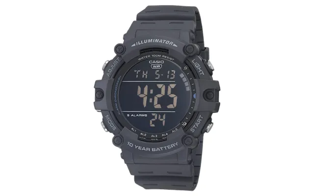 Casio Classic Ae-1500wh-8bv Digital Sports Watch For Men - Grey & Black