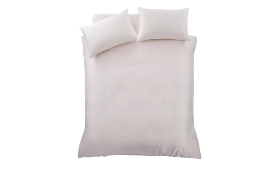 Catherine Lansfield White Silky Soft Duvet Cover - Single