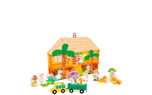 Classic World Safari Play Set - 16 Pieces