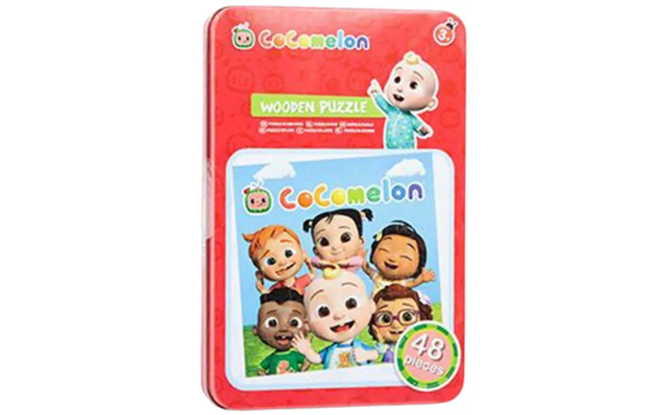 Cocomelon Wooden Puzzle Tin 48 Pcs