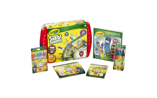 Crayola Silly Scent Drawing & Colouring Set 50 Pieces product image