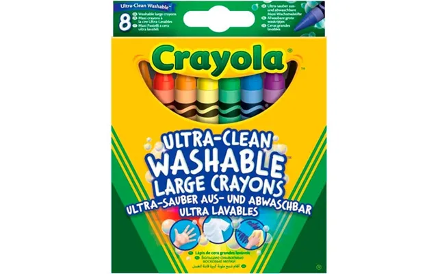 Crayola Ultra-clean Crayons - 8 Pcs