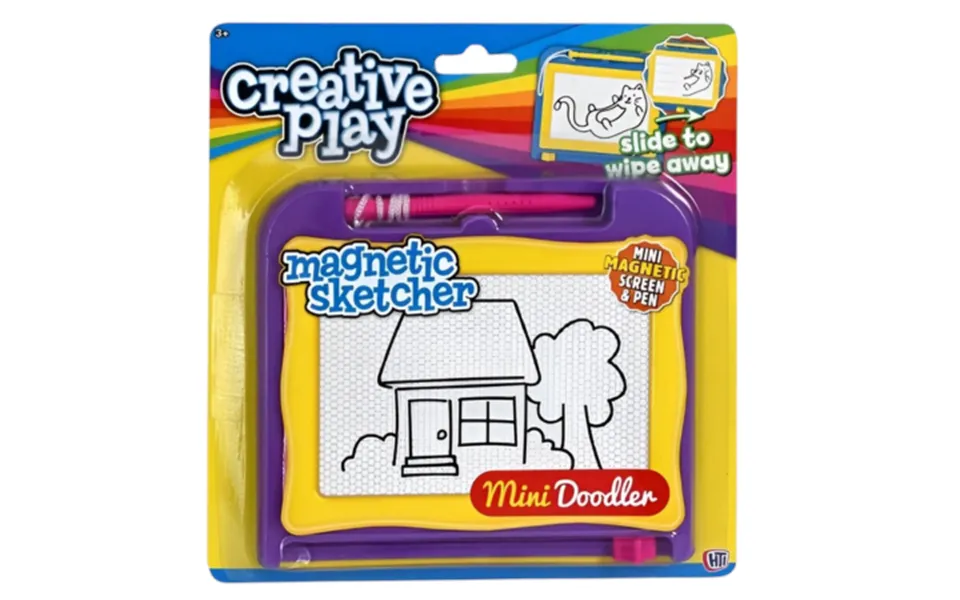 Creative Play Mini Doodler Magnetic Sketcher Pad Assorted