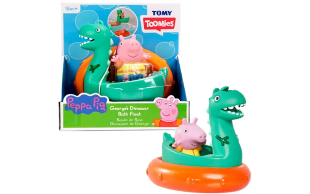 Cuddly Pig Gustav's Dinosaur Bath Toy