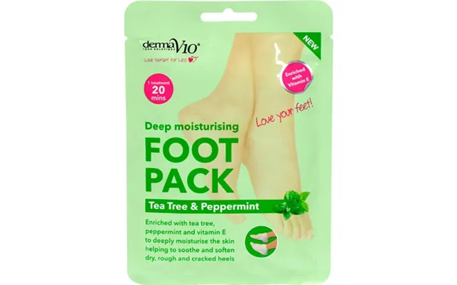 Derma V10 Tea Tree Foot Pack