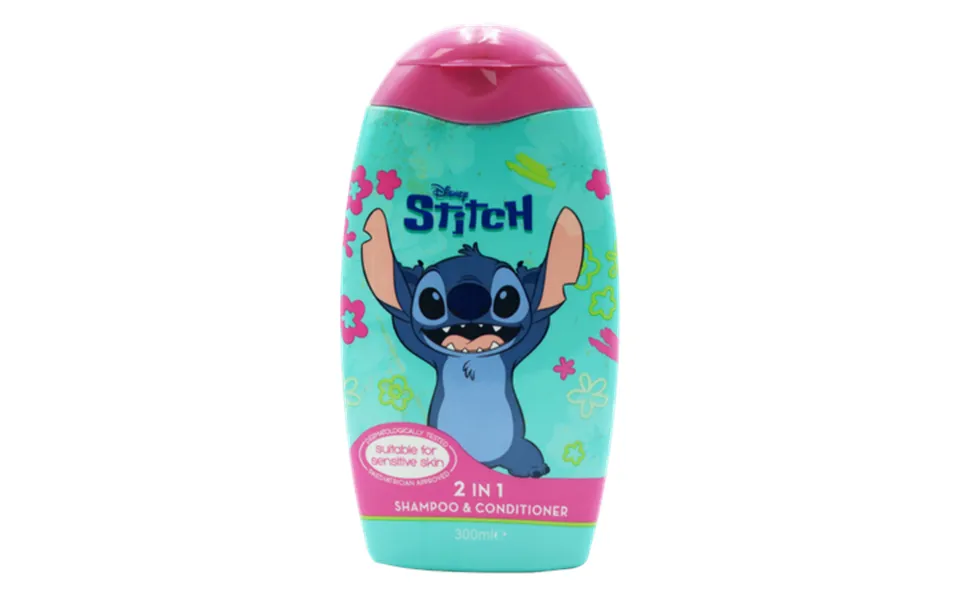 Disney 2-in-1 Stitch Shampoo & Conditioner - 300 Ml