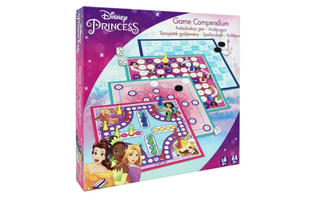 Disney Princess 4 In 1 Compendium Board Games