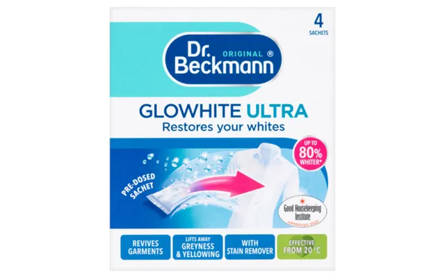 Dr Beckmann Glowhite Ultra Sachets - 4x40g