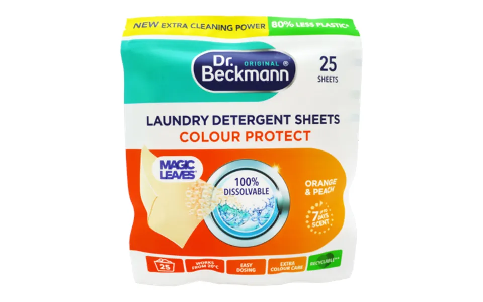 Dr. Beckmann Magic Leaves Colour Protect - 25 Pcs.