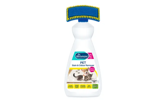 Dr Beckmann Pet Stain & Odour Remover With Brush 650ml