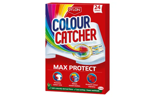 Dylon Colour Catcher Max Protect Laundry Sheets - 24 Pcs