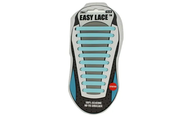 Easy Lace No Tie Shoelace Silicone Laces - Sky Blue