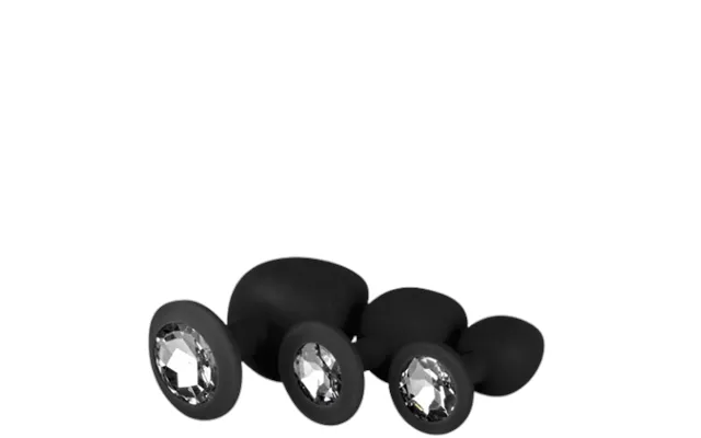 Easytoys Diamond Plug Set - 3 Pcs