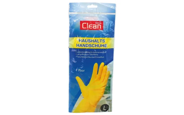 Elina Clean Latex Rubber Gloves Large