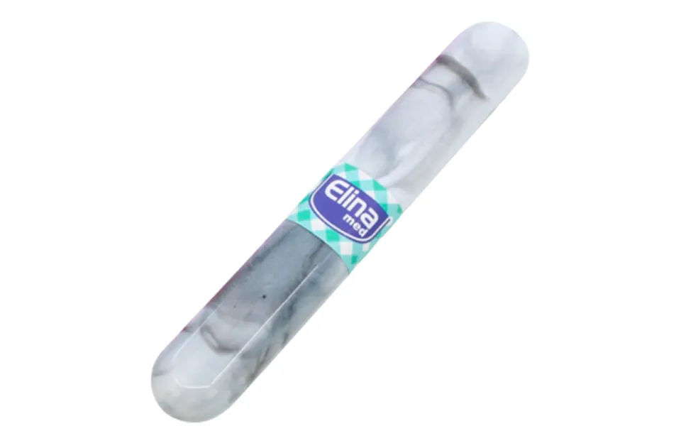 Elina Marble Toothbrush Case - Grey