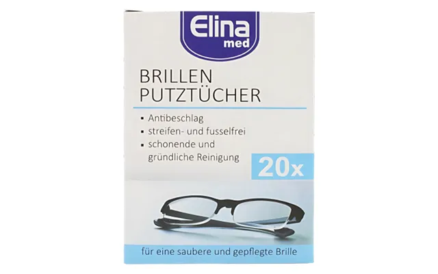 Elina Med Glasses Cloths - 20 Pcs